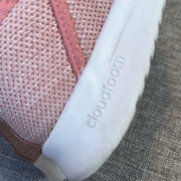 Adidas Pink Knit Sneakers with White Sole - Picture 7 of 10